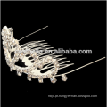 Acessórios para cabelo de noiva para adultos de alta qualidade Rhinestone Crystal Bling Tiaras Wedding Crown Design Bridal Crown